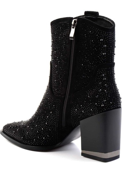 Siyah Kadın Bot & Bootie K02185132102 fırsatları