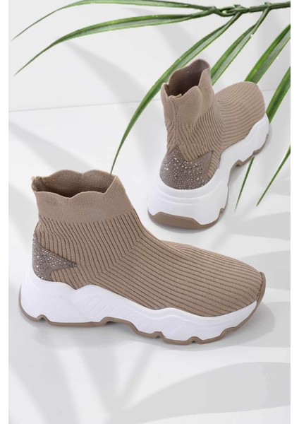 Beyaz Kadın Sneaker K01824105909