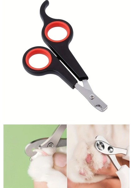 Profesyonel Evcil Hayvan Tırnak Makası, Paslanmaz Çelik Bıçak, Büyük Irk Kediler ve Köpekler Için