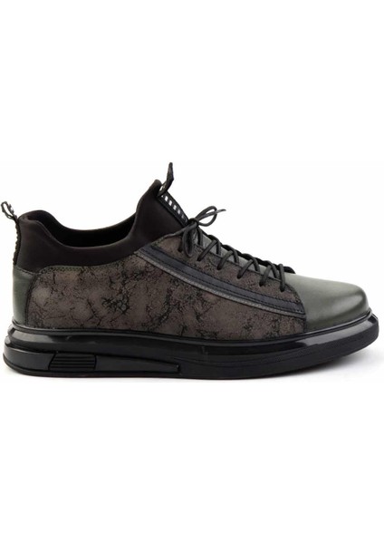 Haki Leather Erkek Sneaker E01011013103