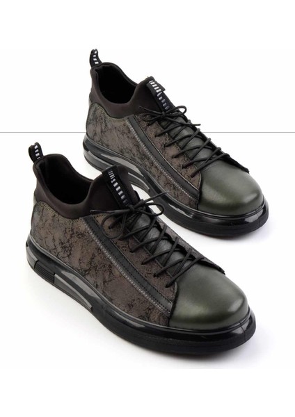 Haki Leather Erkek Sneaker E01011013103