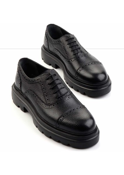 Siyah Leather Erkek Klasik Ayakkabı E01194003540 fiyatları