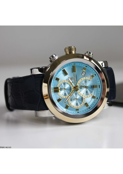 RWA146165 Deri Kordonlu Erkek Kol Saati