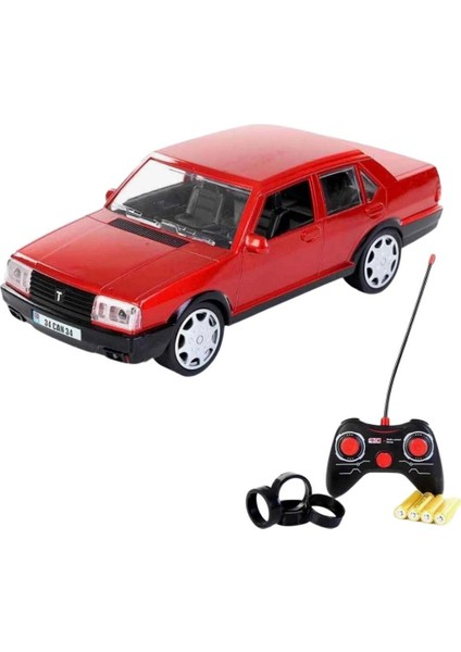 1:16 Efsane Drift Uzaktan Kumandalı Şarjlı Tofaş Araba - Kırmızı
