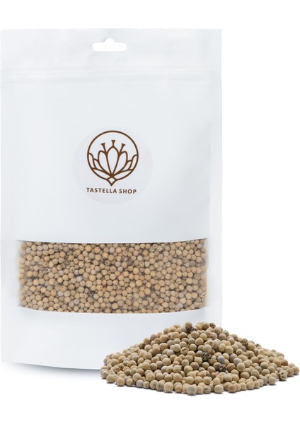 Beyaz Tane Biber (50gr), Lüks Kalite, Katkı Maddesiz Beyaz Tane Biber, Tane Biber Beyaz