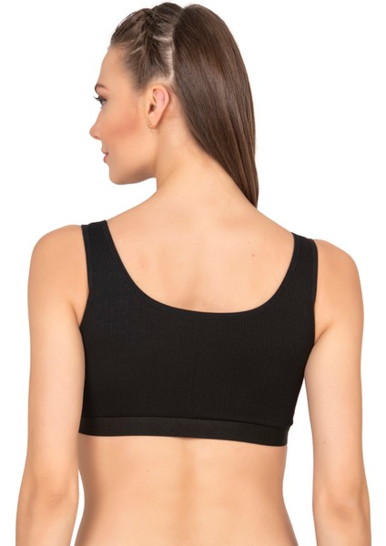 Özkan 27408 Kadın Viskon Kumaş Çıkarılabilir Pedli Balensiz Kaşkorse Kalın Askılı Sütyen Büstiyer fiyatları