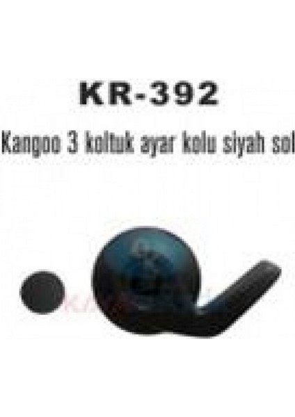 Koltuk Ayar Kolu Siyah Sol Kangoo 3 Gnzrz