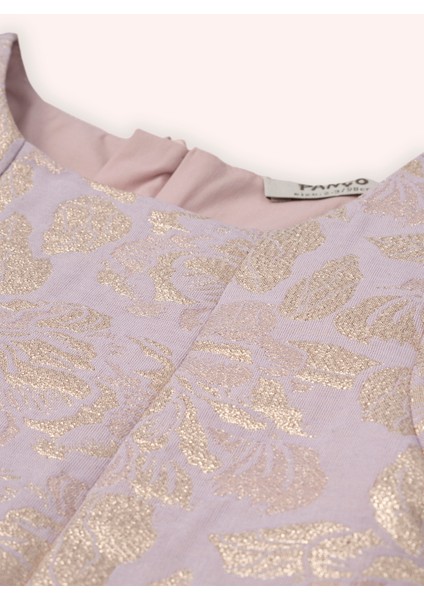 Kız Çocuk Fiyonk Detaylı Lila Elbise fiyatları