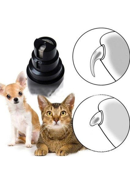Evcil Hayvan Tırnak Kesme Düzeltme Aleti Kedi Köpek Pedikür Manikür Makinesi Şarjlı indirimleri