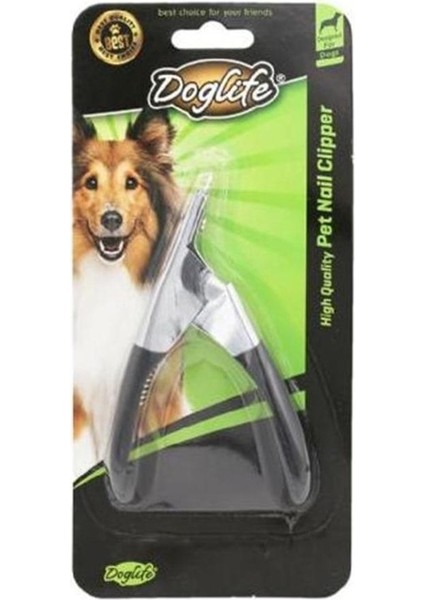 Orta ve Küçük Irk Giyotin Köpek Tırnak Makası 12CM-RENK Siyah