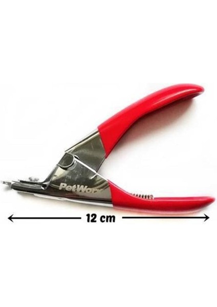 Orta ve Küçük Irk Giyotin Köpek Tırnak Makası 12CM-RENK Siyah