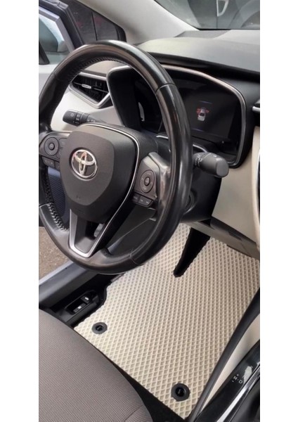 Toyota Corolla 2019-2025 Uyumlu Yeni Nesil Araca Özel Akıllı Oto Paspas