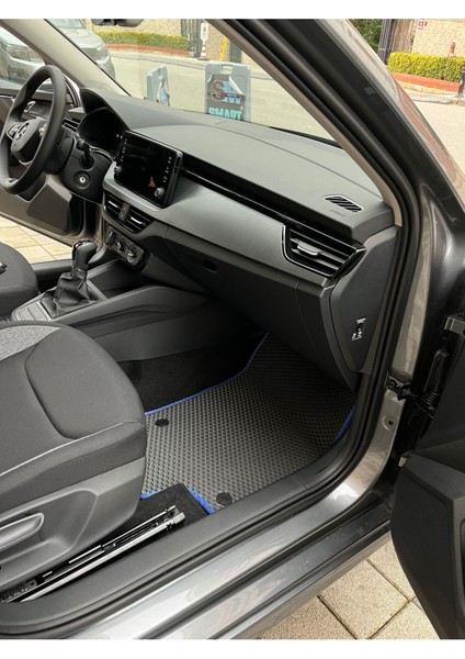 Skoda Kamiq 2019-2024 Uyumlu Araca Özel Yeni Nesil Akıllı Oto Paspas fiyatları