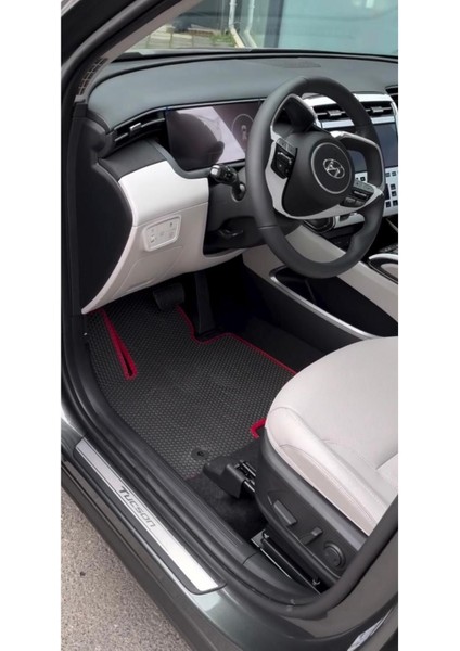 Hyundai Tucson (2015-2020) Uyumlu Yeni Nesil Araca Özel Akıllı Oto Paspas Havuzlu Oto Paspas Araba