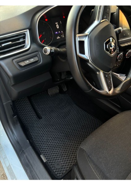Renault Clio 5 2019-2025 Uyumlu Yeni Nesil Araca Özel Akıllı Oto Paspas Havuzlu Oto Paspas Araba