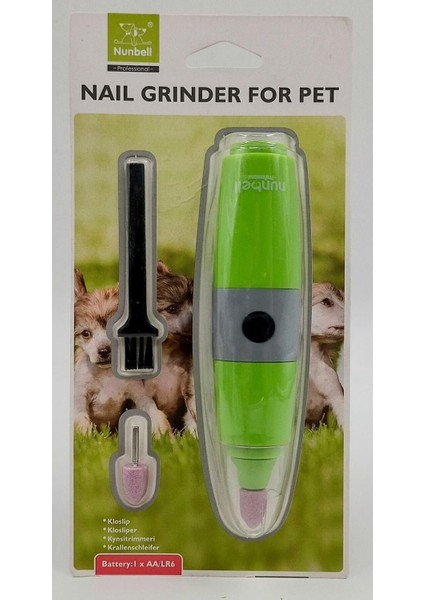 Kedi ve Köpekler Için Pilli Tırnak Törpü Seti