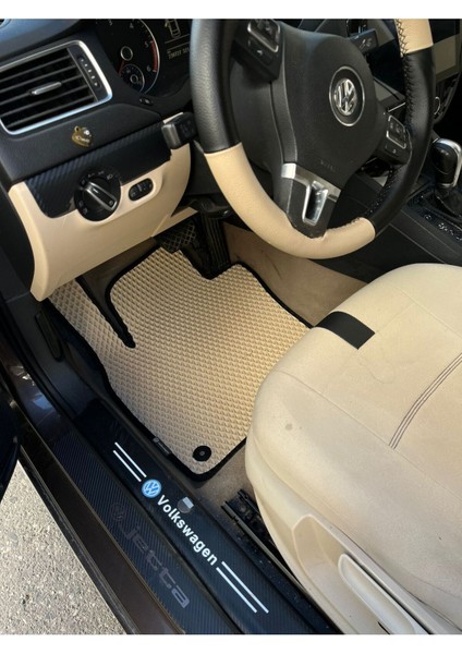 Volkswagen Jetta 2011-2024 Uyumlu Yeni Nesil Araca Özel Akıllı Oto Paspas Havuzlu Oto Paspas Araba