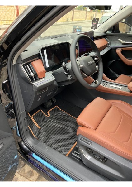 Skoda Kodiaq 2025 Uyumlu Araca Özel Yeni Nesil Akıllı Oto Paspas