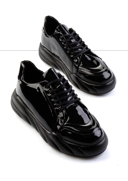 Siyah Leather Erkek Sneaker E01307259608 fiyatları