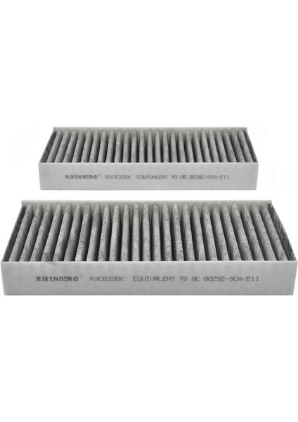 Honda Cyvyc Vıı 2001-2005 Karbon Polen Filtre RXC6326K CUK2327-2 LAK122S E1906LC-2