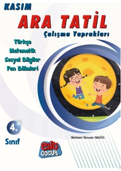 4. Sınıf Ara Tatil Çalışma Yaprakları (Kasım)