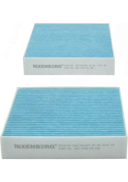 Cıtroen C3 Iı Ds3 2010 ve Üstü Polen Filtre RXC6158 6447.VY CU21000-2 LA191S E2967LI-2