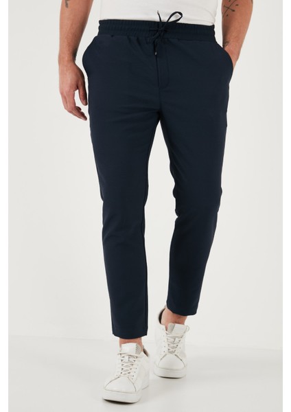 Streç Regular Fit Normal Bel Düz Paça Jogger Pantolon Erkek Pantolon CF25617953