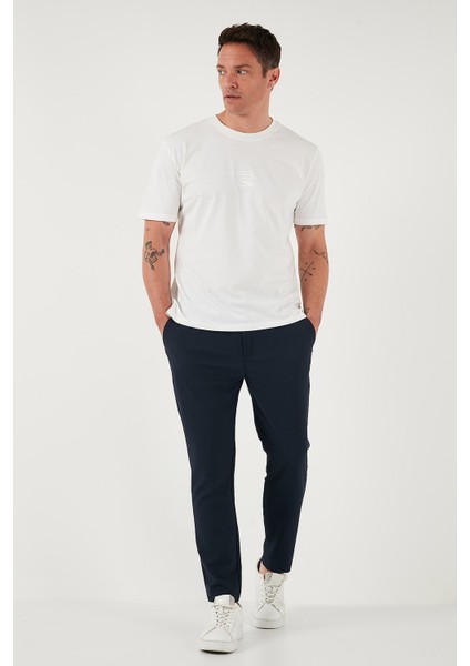 Streç Regular Fit Normal Bel Düz Paça Jogger Pantolon Erkek Pantolon CF25617953