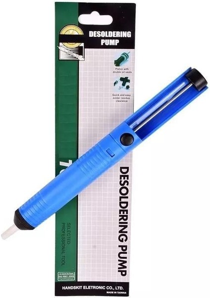 CJ-1229 Yüksek Emişli Lehim Temizleme Pompası Plastik Mavi (192mm) modelleri