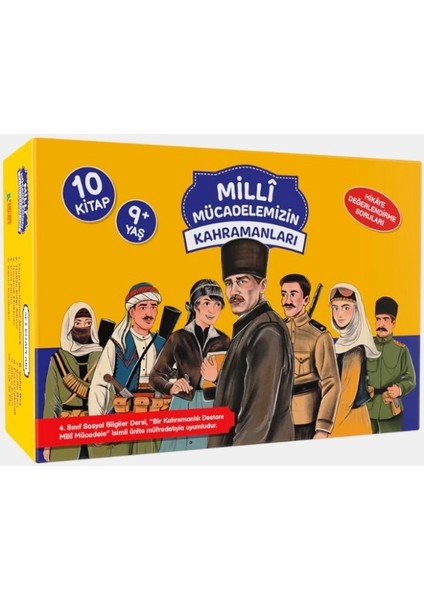 Millî Mücadelemizin Kahramanları (10 Kitap)