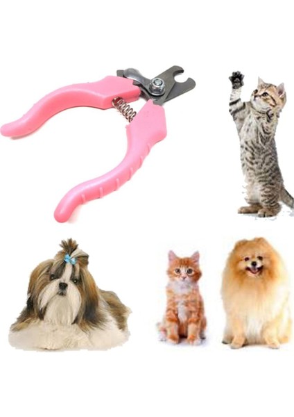 Kedi Köpek Yaylı Tırnak Makası Evcil Hayvan Tırnak Kesme Giyotin