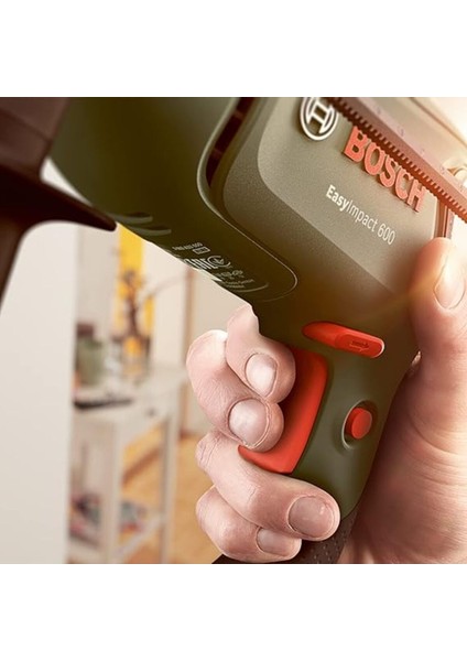 Darbeli Matkap Easyımpact 600, 600 W, Takım Çantası Dahil, Elektronik Hız Kontrolü, Ergonomik indirimleri