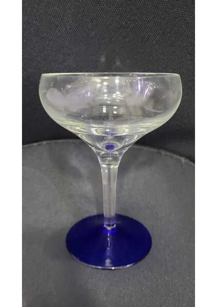 Cam Bardak Dondurmalık Weston Glass Kesme Berrak Likör Yükseklik 15CM Çap 10CM Mumluk 1 Adet