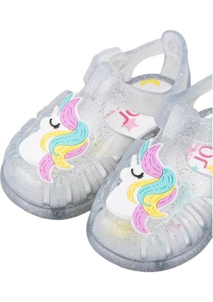 Tobby Gloss Unicornio Kız Cırtlı Deniz Ayakkabısı S10309