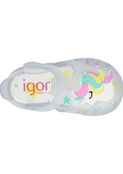 Tobby Gloss Unicornio Kız Cırtlı Deniz Ayakkabısı S10309