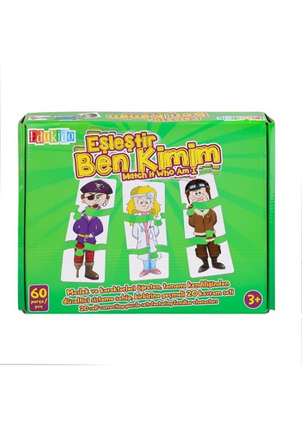 Nessiworld EDU-1014 Eşleştir Ben Kimim -Chiva
