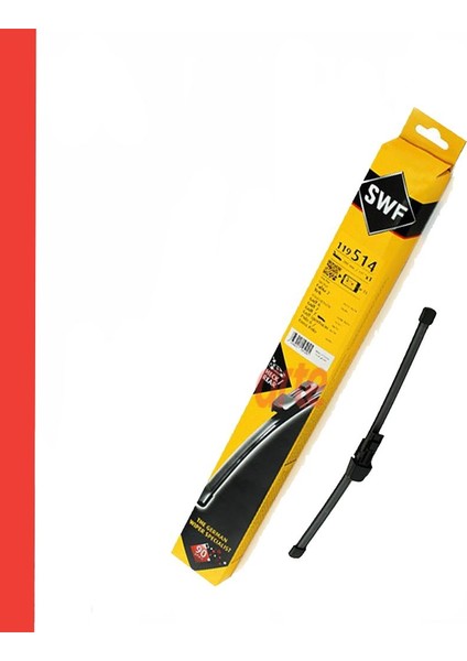Arte Swf Viscoflex Vw Polo 6 Vı Arka Rear Silecek 2017-2023