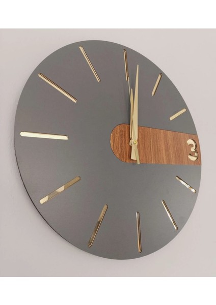 Salon-Oda-Iş Yeri Kaliteli Duvar Saati Çok Şık Tasarım (Annelere Özel)