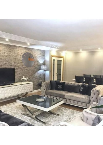 Salon-Oda-Iş Yeri Kaliteli Duvar Saati Çok Şık Tasarım (Annelere Özel) fiyatları