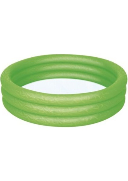 Yeşil 3 Halkalı Renkli Havuz - 51024 102 Cm X 25 Cm