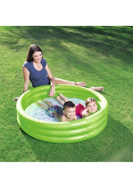 Yeşil 3 Halkalı Renkli Havuz - 51024 102 Cm X 25 Cm modelleri
