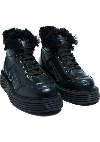 Kürklü Termo Taban Düz Bot 101-SNT22-99 Kadın Bot fiyatları