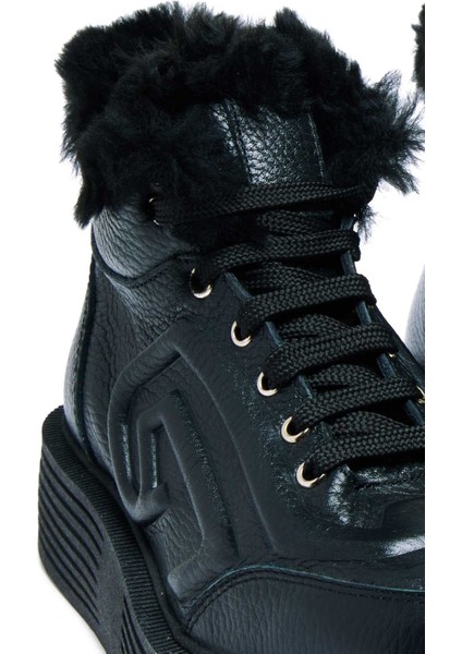 Kürklü Termo Taban Düz Bot 101-SNT22-99 Kadın Bot fırsatları