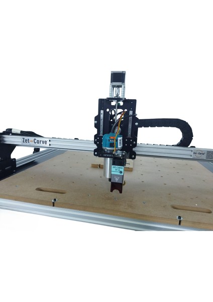 E-Sat M5 Model Masaüstü Cnc Router ve Lazer Makinesi Yarı Demonte Sistem 2'in 1 Sistem