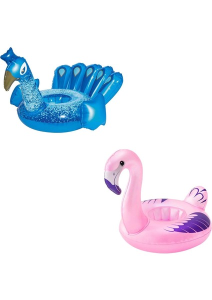 34127 Peacock Mavi Içecek Bardak Tutacağı 34,5 Cm
