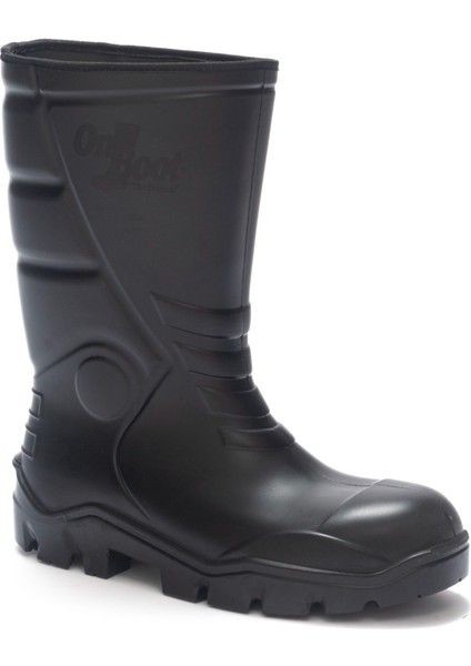 Onboot Kısa Soğuk Geçirmez , Su Geçirmez Kaymaz Tabanlı Iş Av ve Yağmur Çizmesi 1002