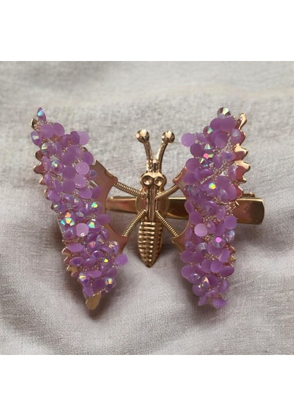 Kanatları Hareketli Taş Detaylı Kadın Pens Toka fiyatları