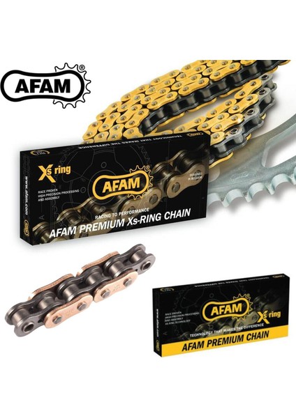 A520-118XSR-G 2020-2023 Ktm 390 Rc Uyumlu Zincir Xsr-G Xring Gold (Sarı) Renk
