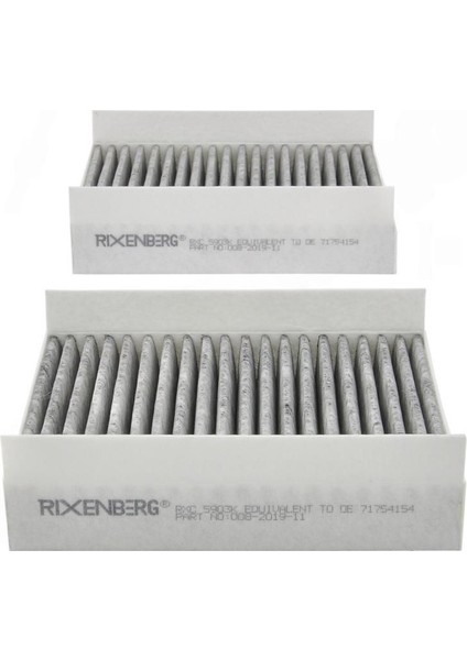 Alfa Romeo 147 156 2000-2002 ve Üstü, Polen Filtresi RXC5903K 71754154 CUK1820 2 LAK141 E1930LC