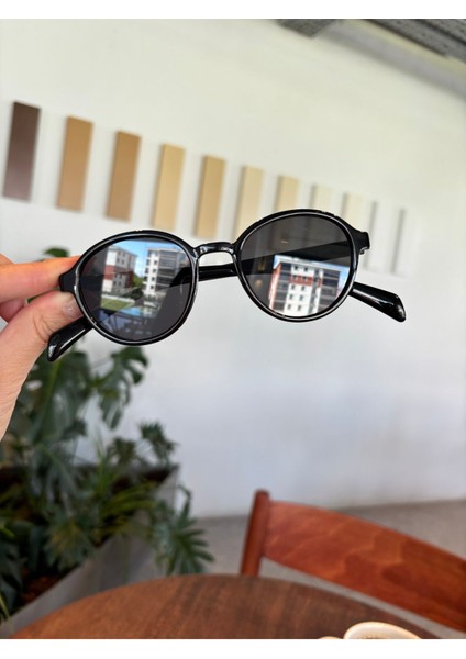Vinks Oval Siyah Yuvarlak Güneş Gözlüğü Unisex fiyatları